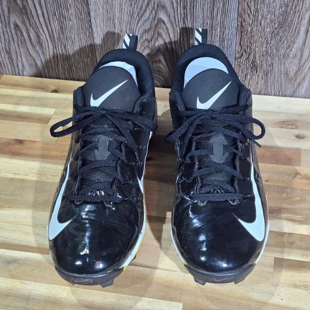 Nike Vapor Fastflex‎ Football Cleats Mens 11 Black White Yellow 917168-010
